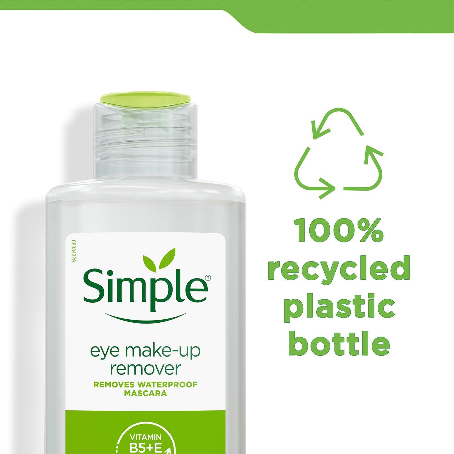 Simple Kind To Eyes pump-dispense shows easy, controlled application.