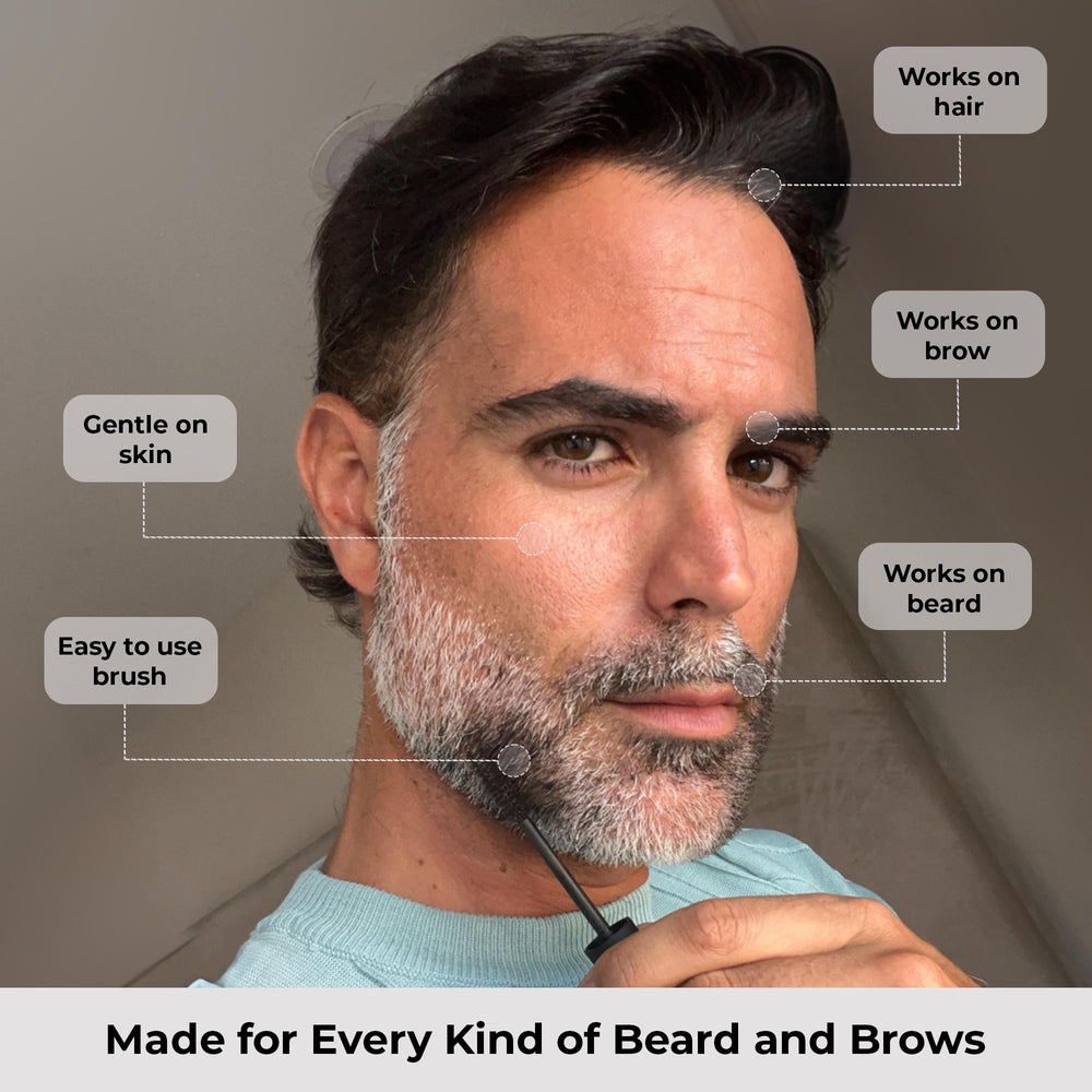 Simpler Hair Color provides up to 40 applications on beard and brows.