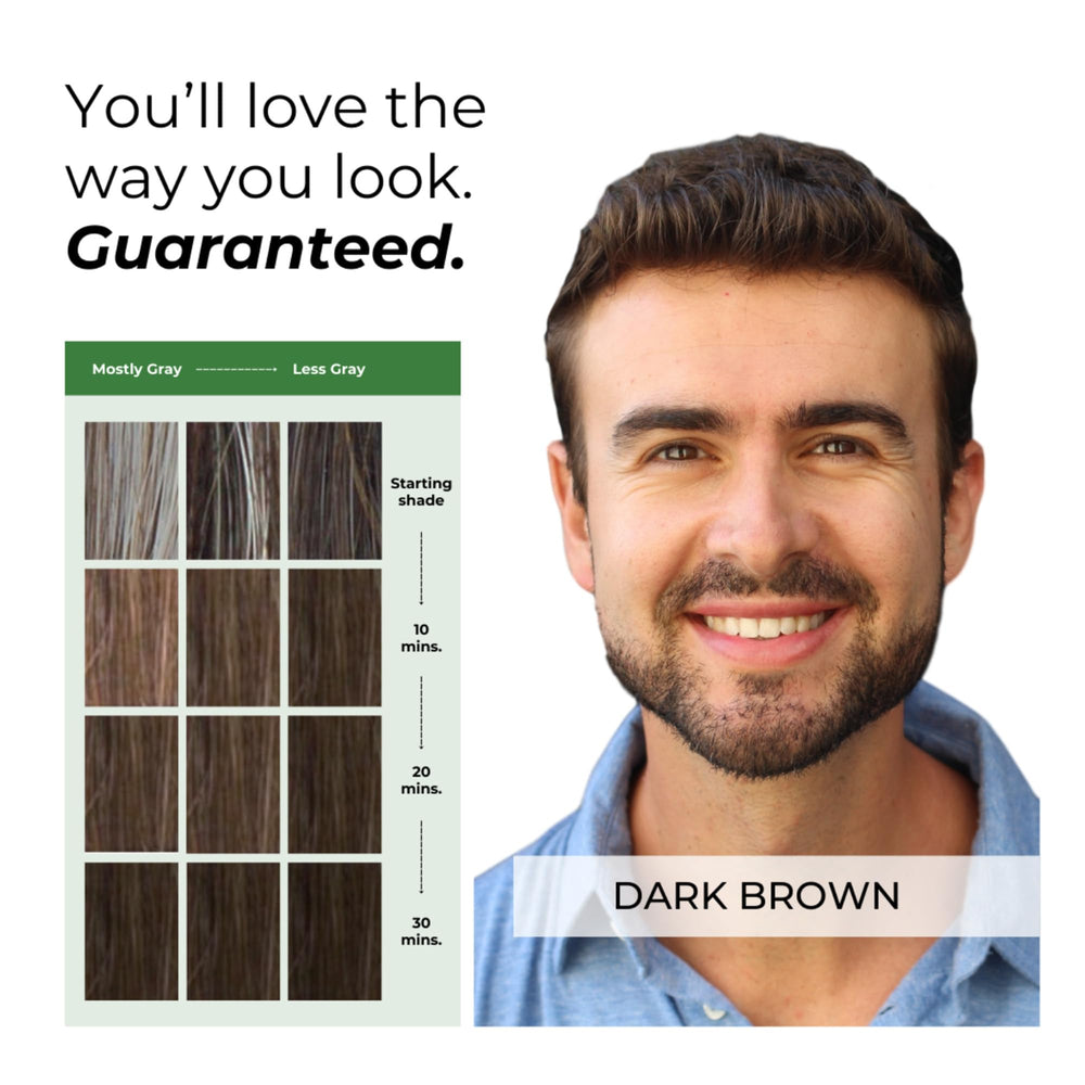 simpler hair color dark brown precision brush for stubborn spots