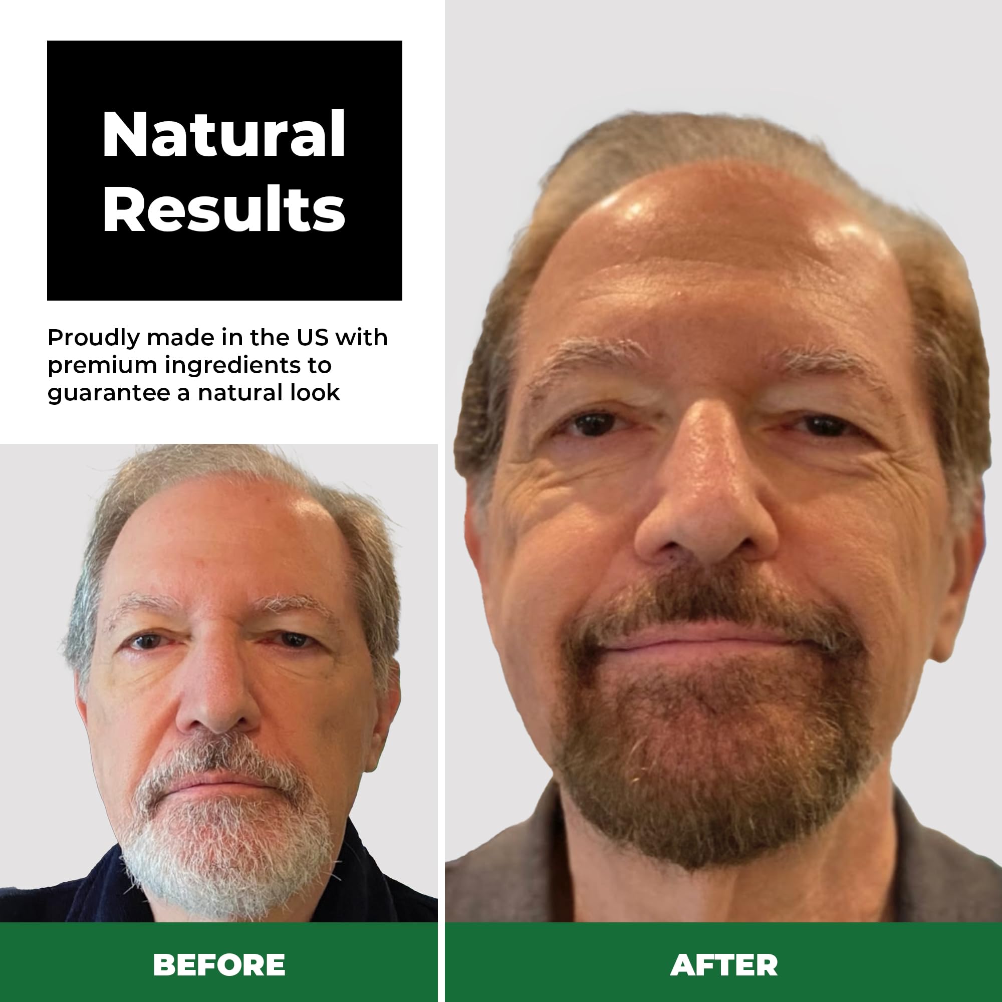 SIMPLER HAIR COLOR application on hair demonstrating drip-free formula