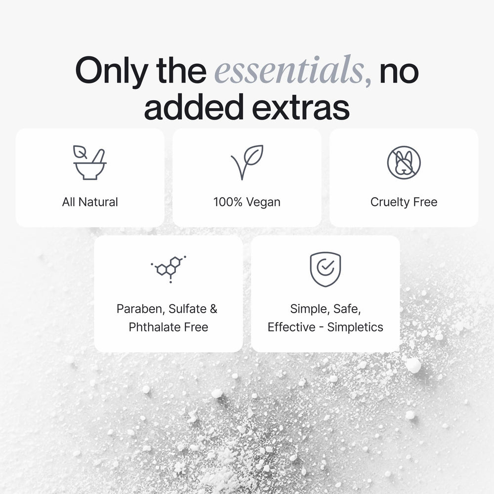 Consumer enjoying Simpletics Texturizing Powder for effortless styling.