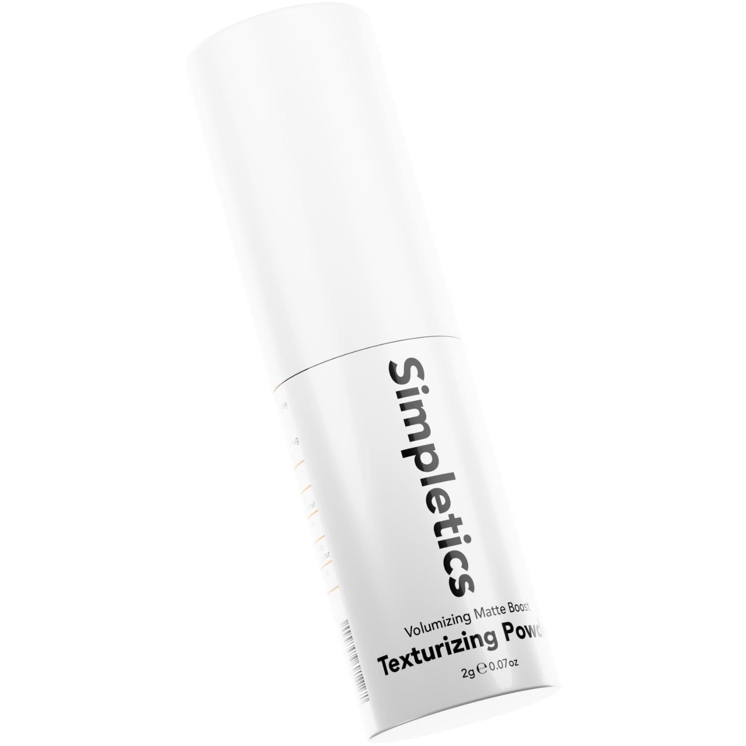 Simpletics Texturizing Powder open to show contents and texture.