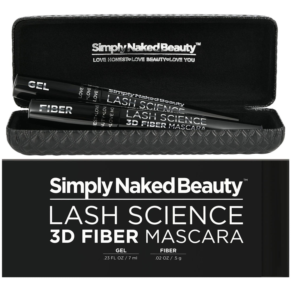 Simply Naked Beauty USA-brand packaging and support messaging for trusted cosmetics