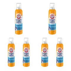 Simply Saline wound wash can with a steady pressurized spray for easy cleaning of minor wounds