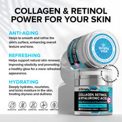 SimplyVital USA-made jar signals quality and domestic manufacturing.
