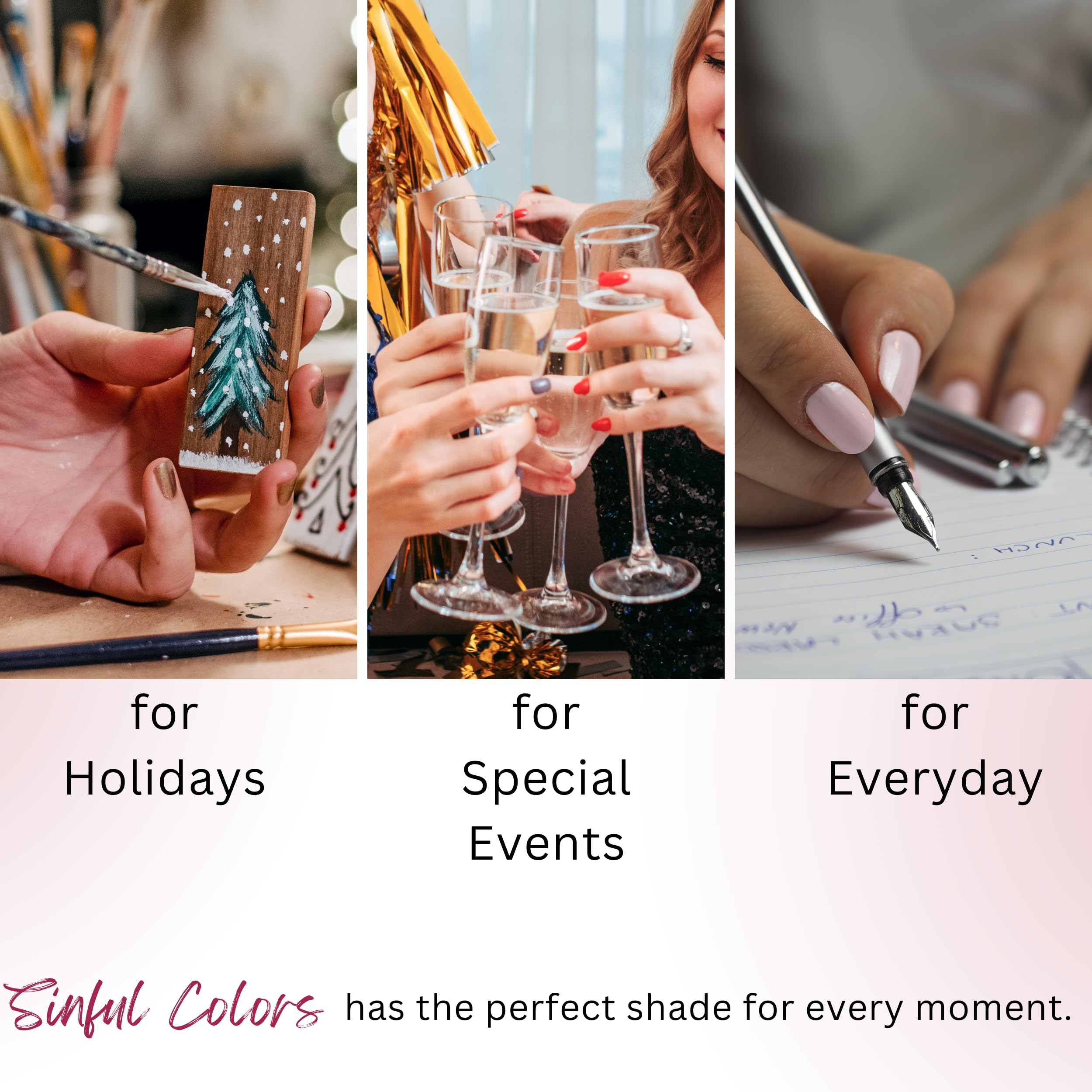 SinfulColors bonus shades repeat feature shows extra options for polish lovers