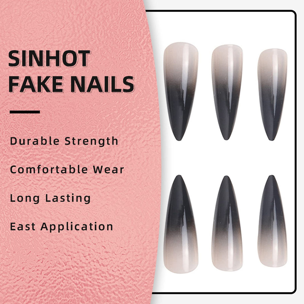 SINHOT easy-application guide showing a 20-second press-on method.