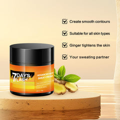 SINKOV Hot Sweat Cream demonstrates lightweight texture for quick absorption