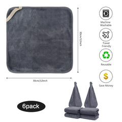 SINLAND fast-drying face cloths ideal for quick skincare routines