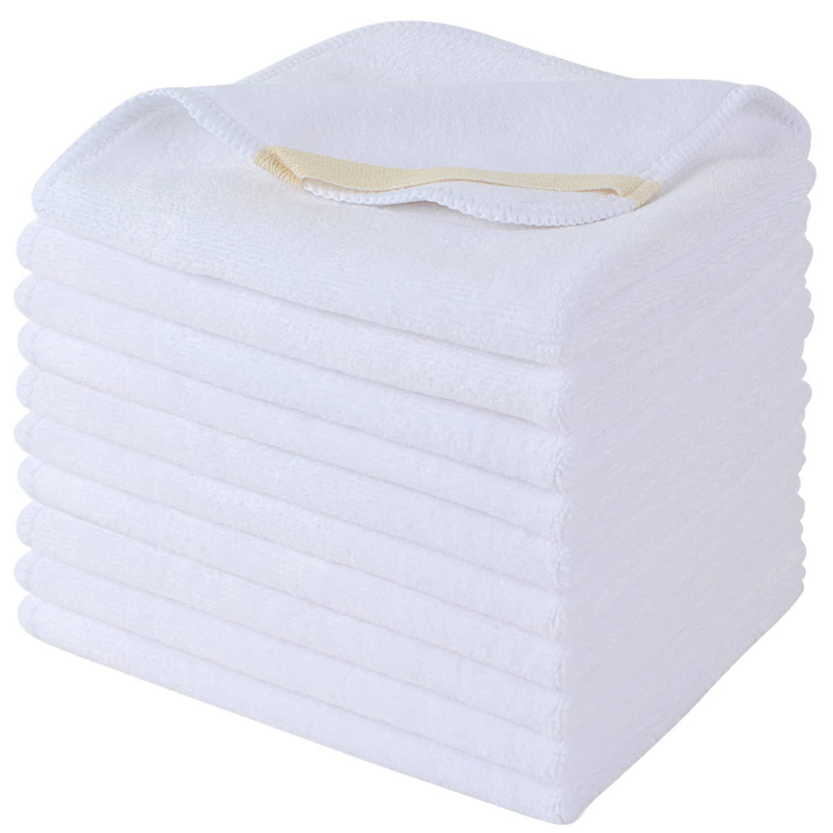 SINLAND microfiber facial cloths pack ready for cleansing and exfoliation