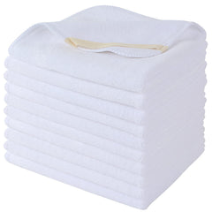 SINLAND microfiber facial cloths pack ready for cleansing and exfoliation