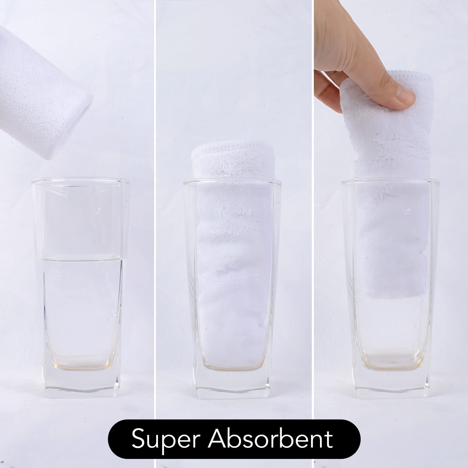 SINLAND reusable washcloths withstand multiple wash cycles and stay soft