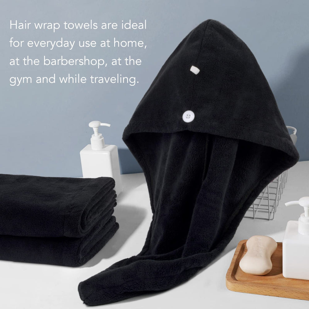 Sinland turbante de microfibra ideal para viajar y secar rápido.