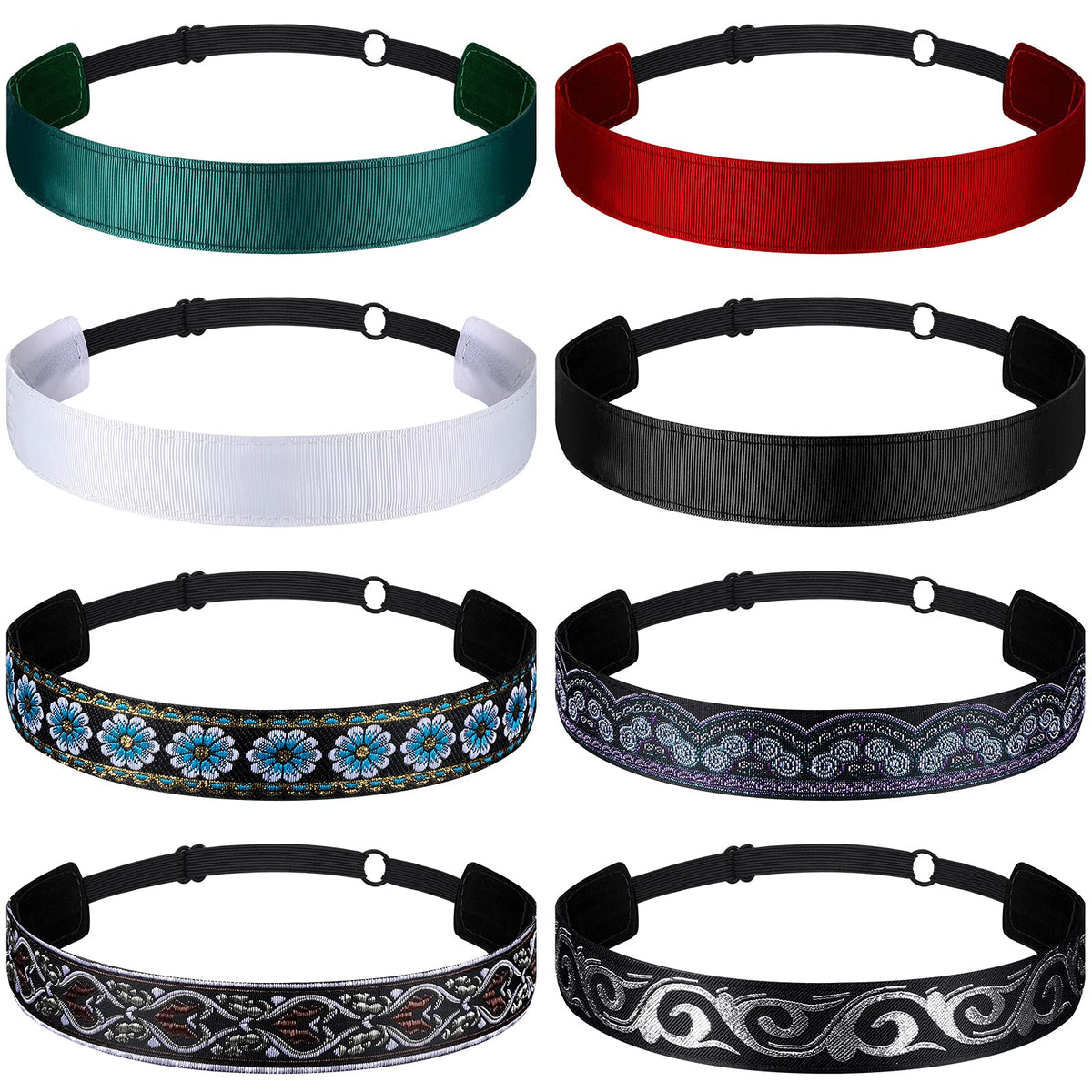 Sintege solid color headbands pack offers versatile colors for daily wear and easy styling