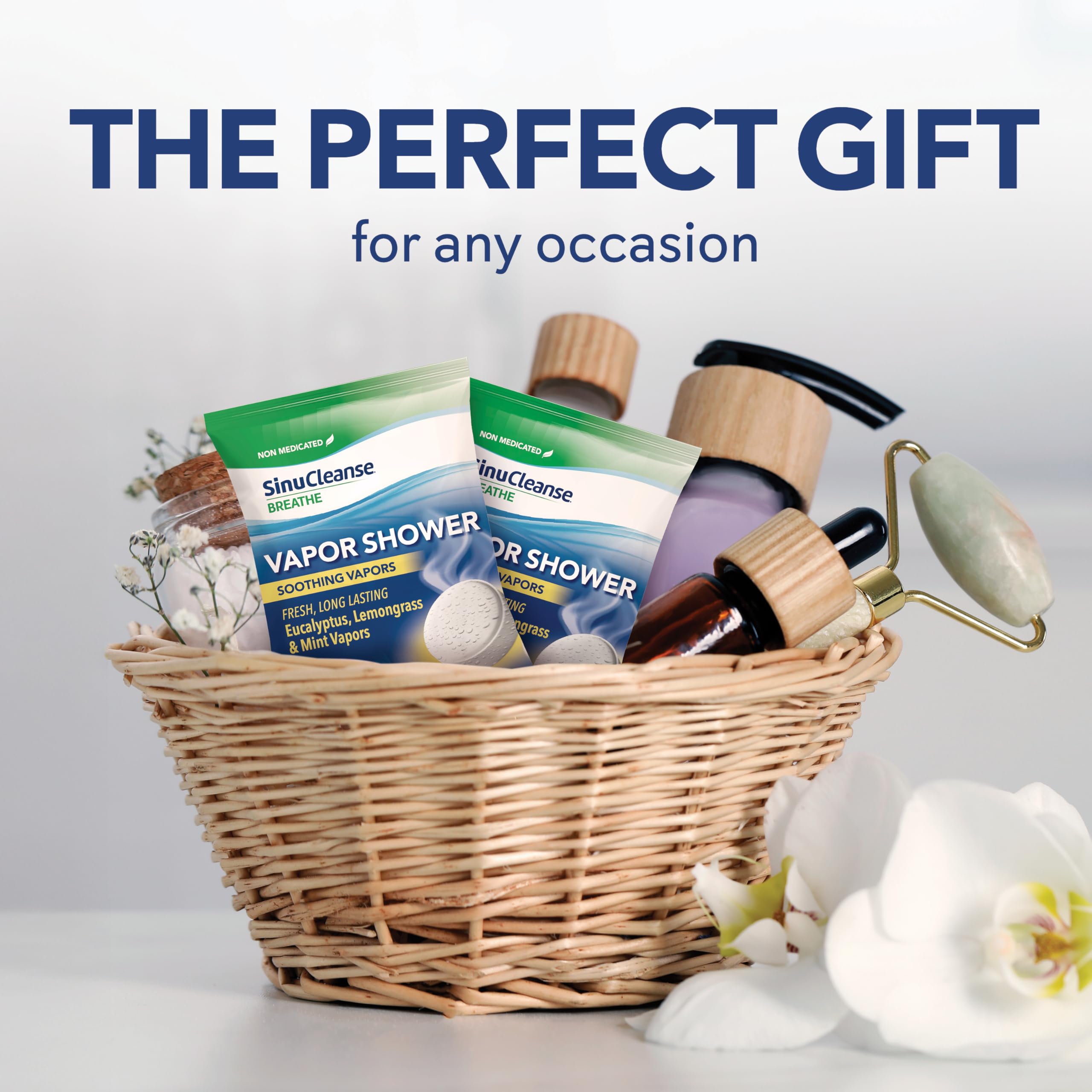 SinuCleanse gift-ready pack makes a thoughtful, soothing spa gift.
