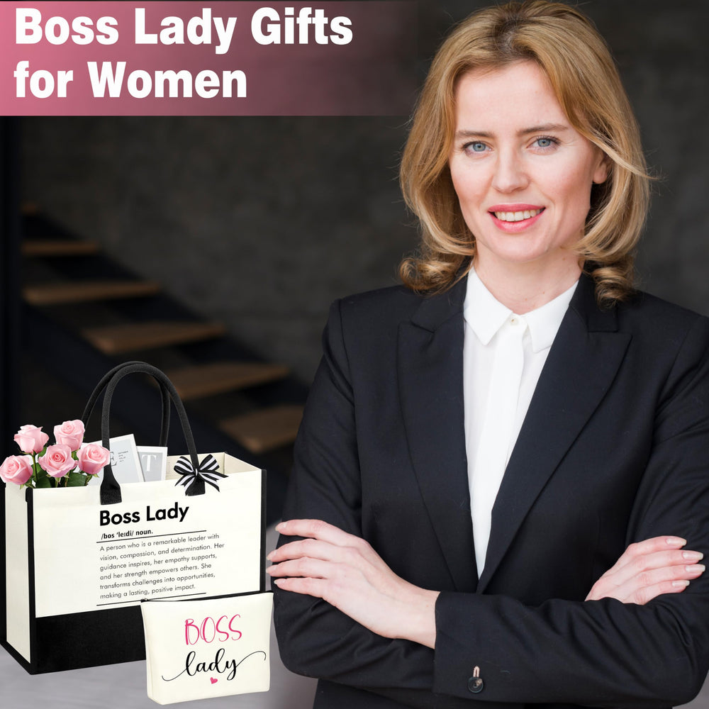 SiplyHaven Boss Lady gift basket with inspiring items for appreciation