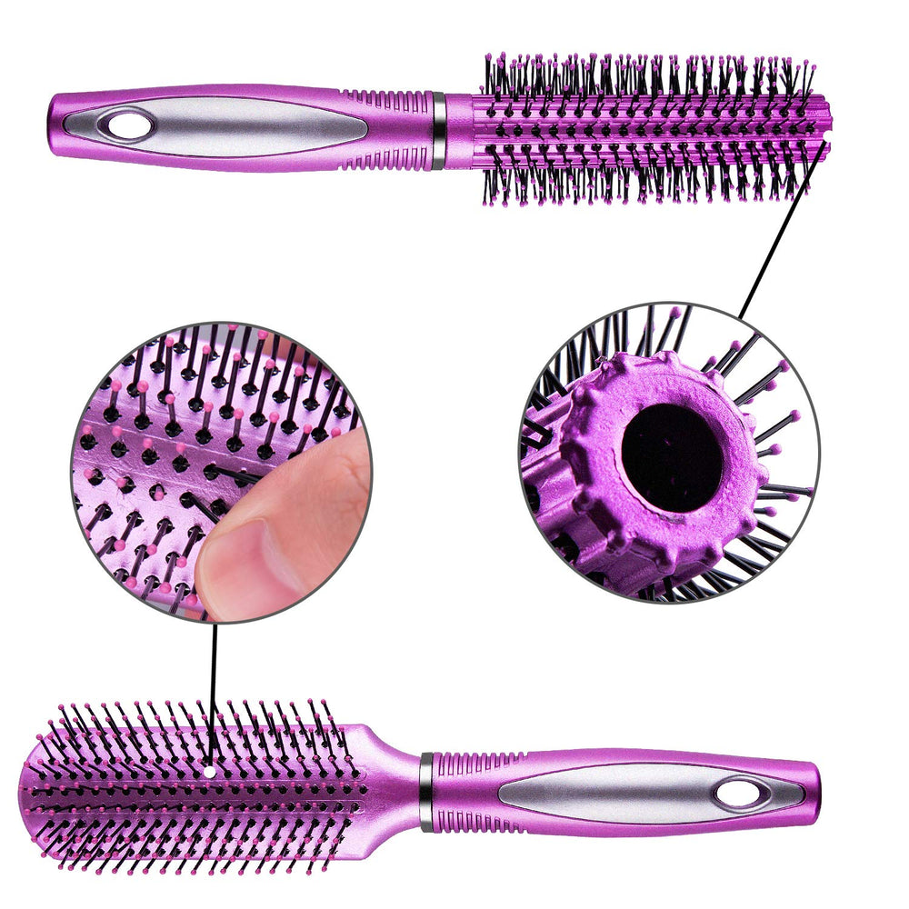 SIQUK detangler brush with ergonomic handle for easy knot removal and smooth detangling