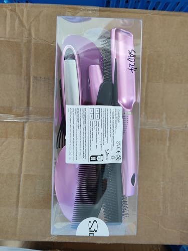 SIQUK 7 piece hair brush set packaged together for versatile haircare