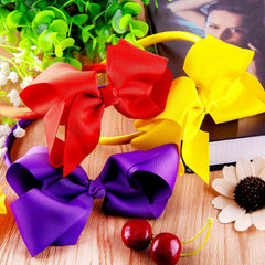 SIQUK bow headbands rose red enhance outfits with sweet vibrant ribbon