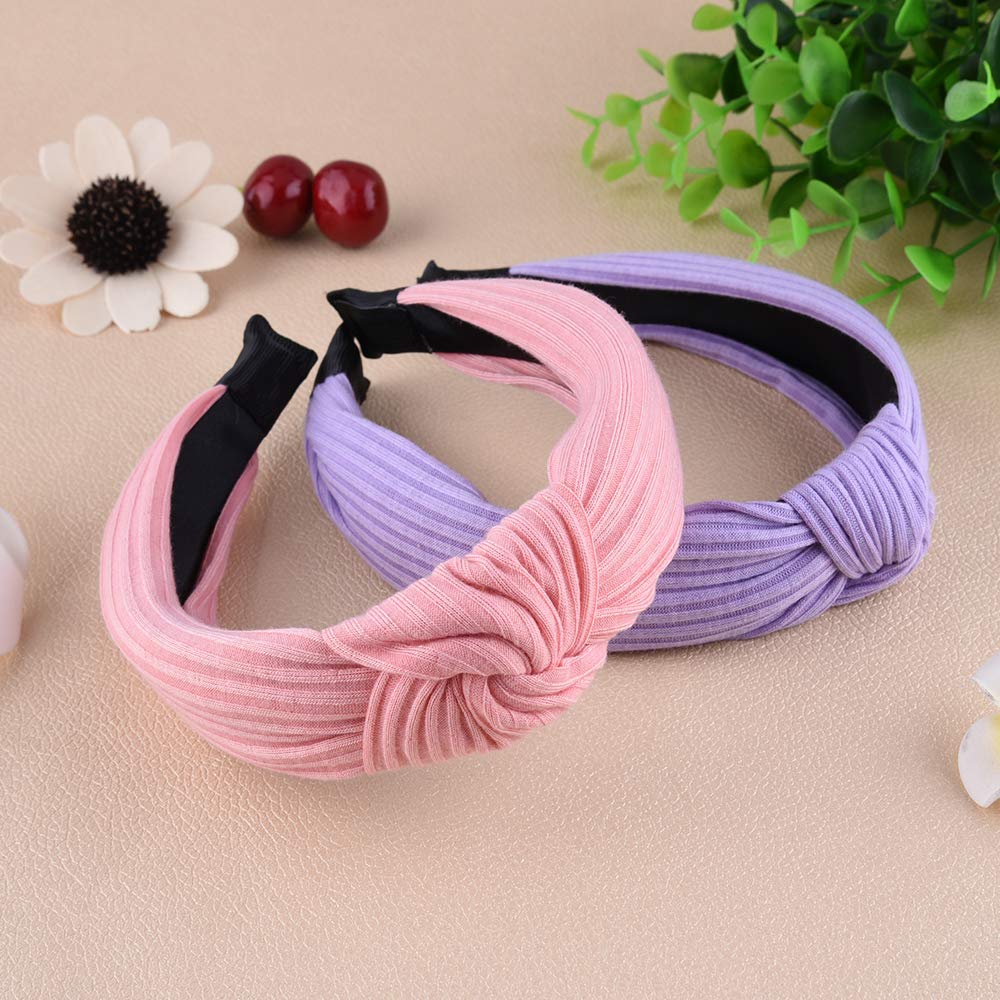 SIQUK headband wrapped satin fabric closeup reveals quality construction