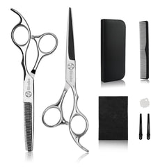 Sirabe hair cutting scissors blades for precise, clean cuts on wet or dry hair.