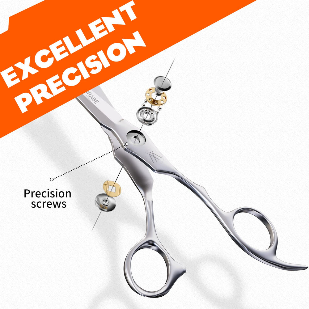 Sirabe thinning shears suit thick, curly, and fine hair types