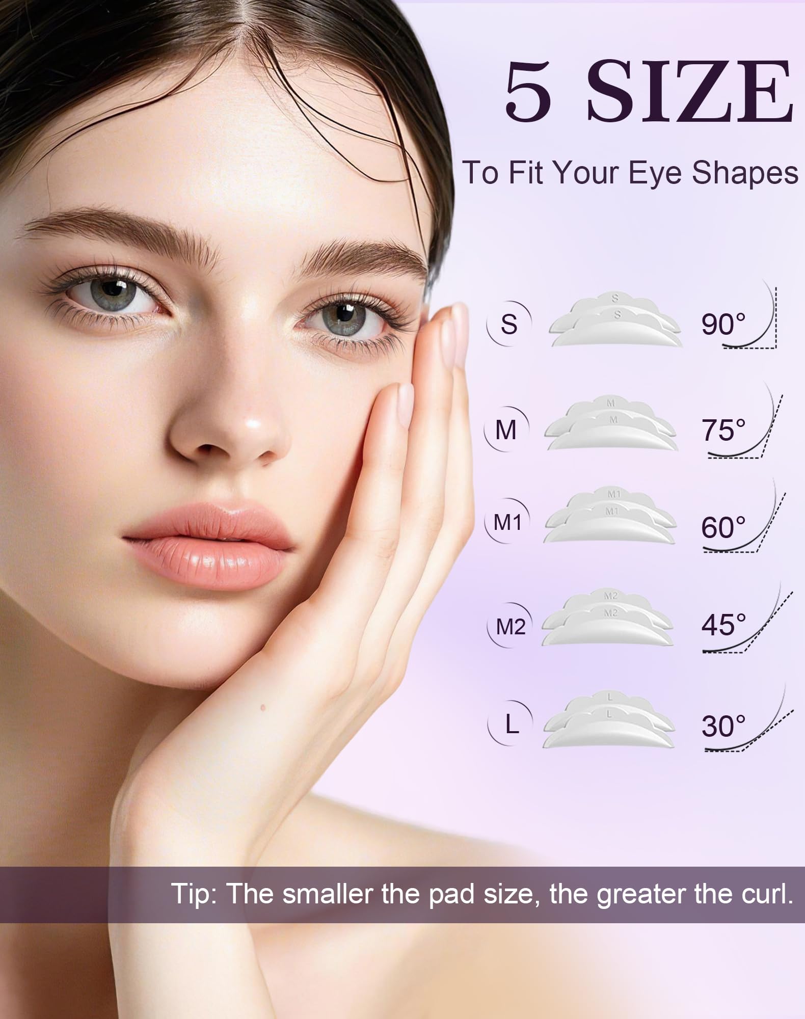 Siripine Lash Lift Kit micro-swabs for precise lash prep and cleanup