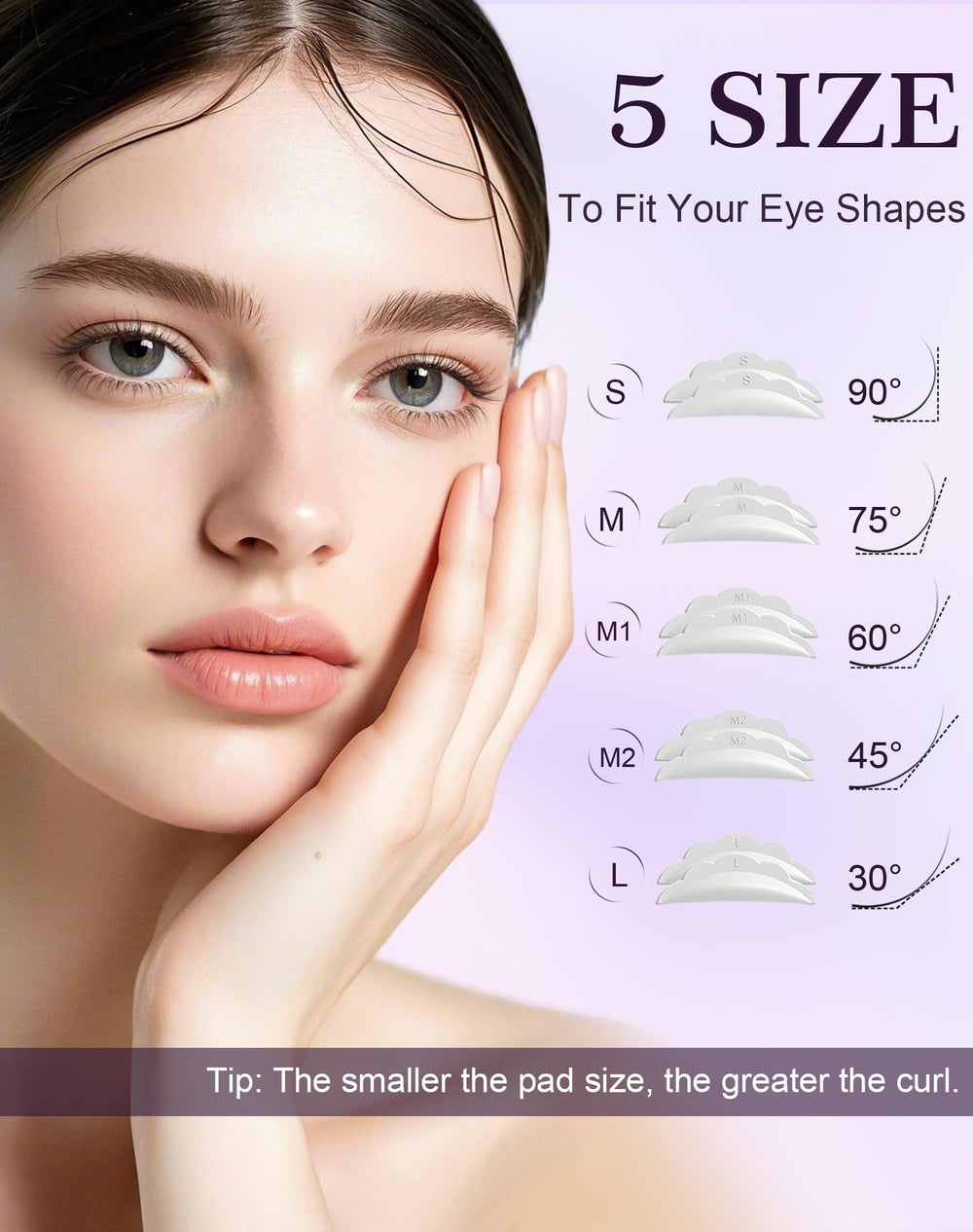 Siripine Lash Lift Kit micro-swabs for precise lash prep and cleanup
