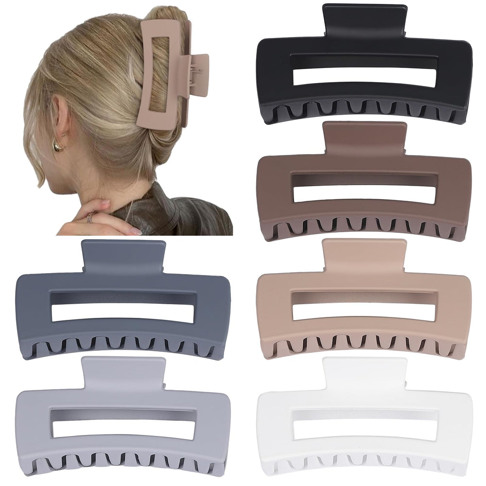 Sisiaipu 4-inch clip side view highlighting sturdy springs for secure hold.