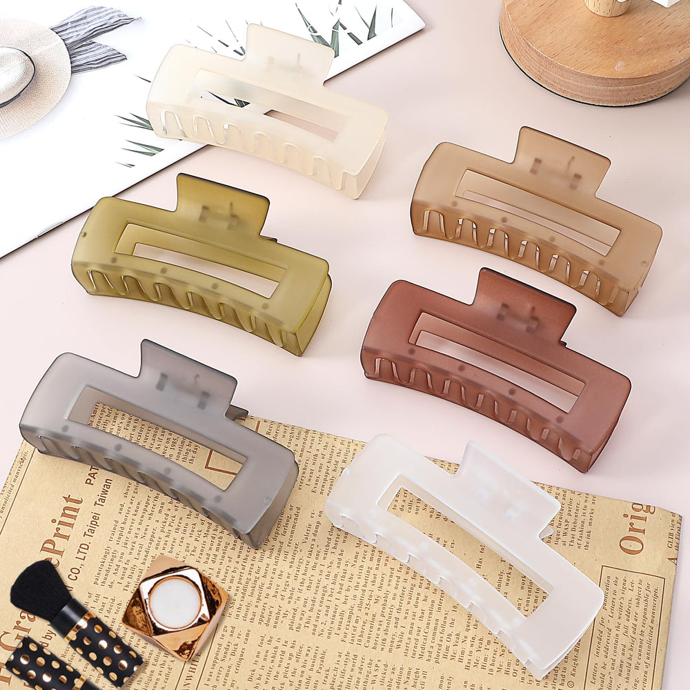 Sisiaipu 6-pcs hair clips: versatile set for everyday styling.