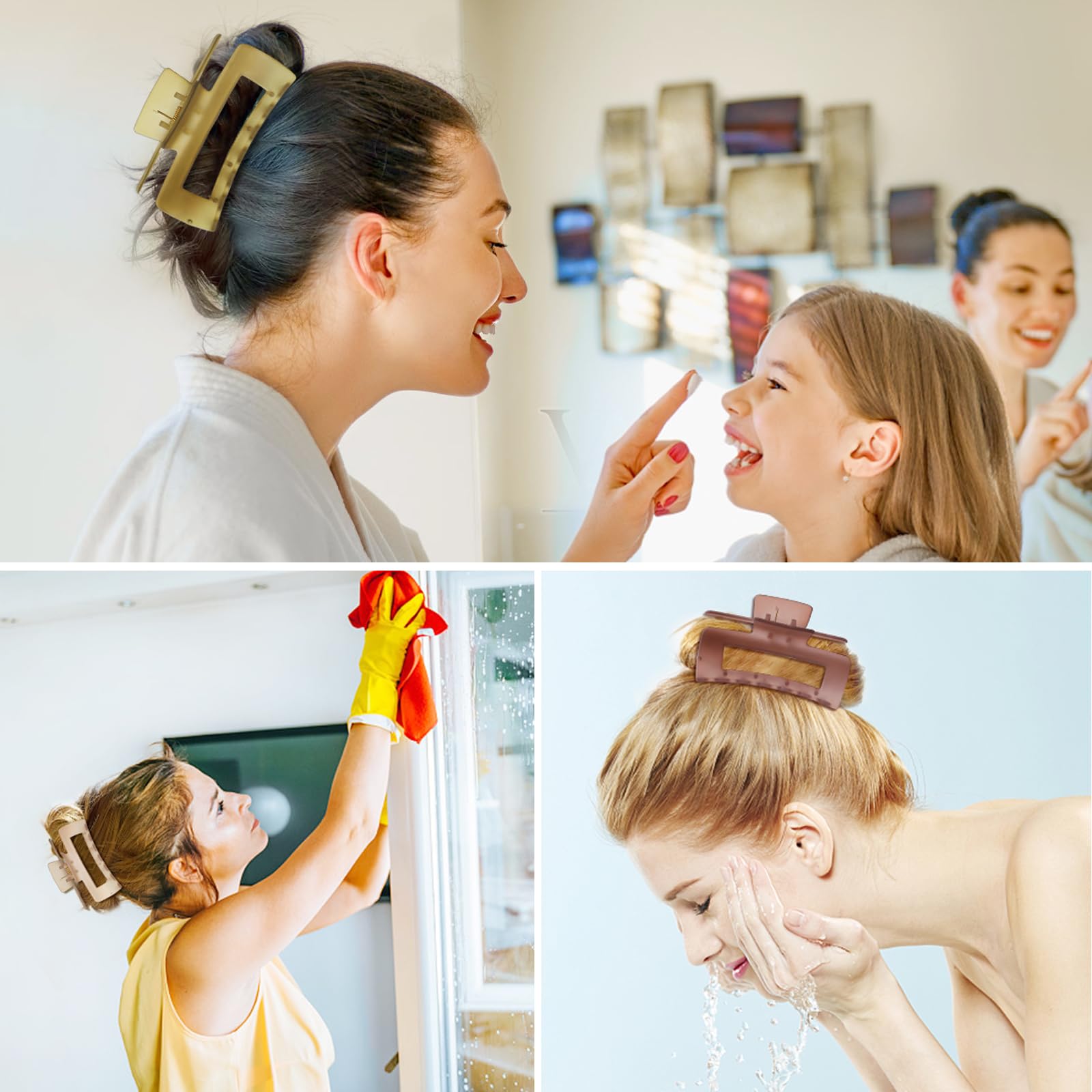 Sisiaipu easy-use hair clip: quick lift for ponytails.