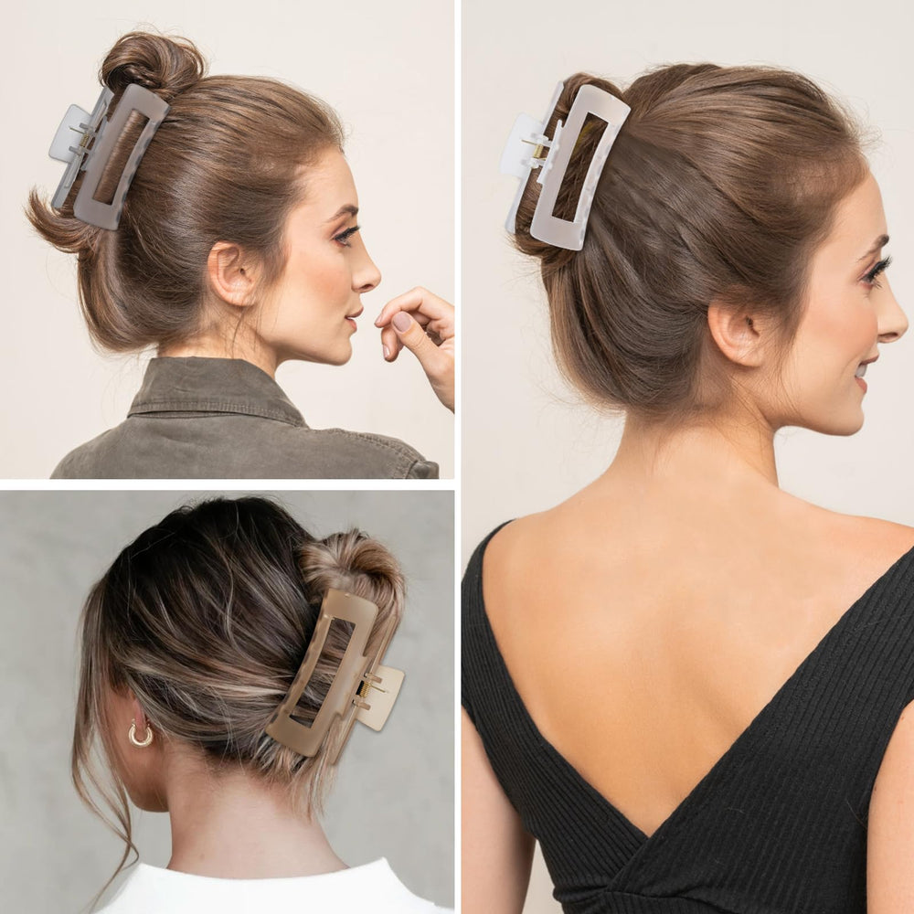 Sisiaipu girls tea hair clips: secure grip for school mornings.