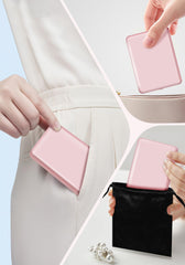 SisKokoro compact mirror with 30x detail for precise eyeliner and grooming