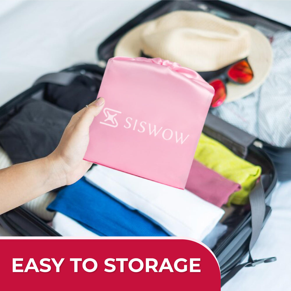 SISWOW travel case demonstrating portability for conditioning on the go