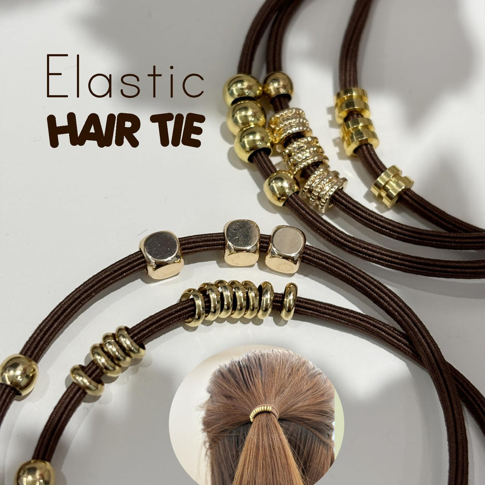 SISYOUP boho hair tie bracelet worn as stylish wrist accessory.