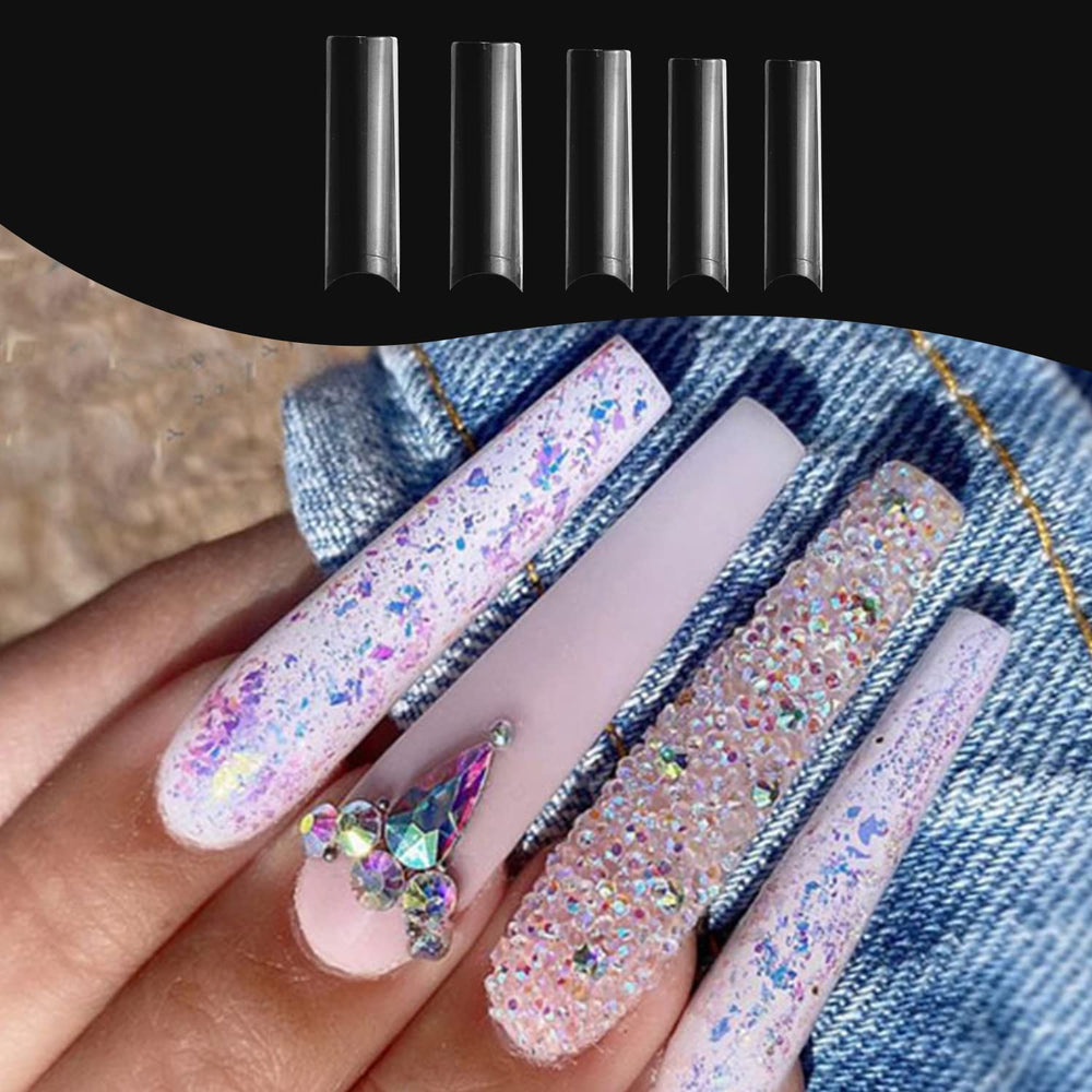 SITELENABY multi-use nail tips suitable for salons and DIY.