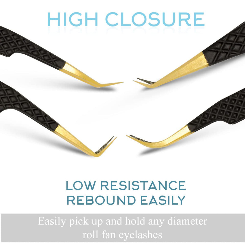 SIVOTE tweezers feature ruler-aligned arms for efficient placement.