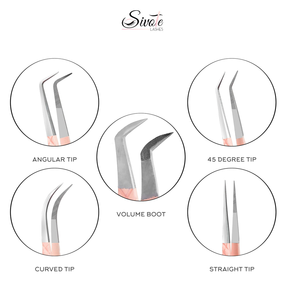 SIVOTE lash tweezers lifetime tip calibration ensures continued precision over time.