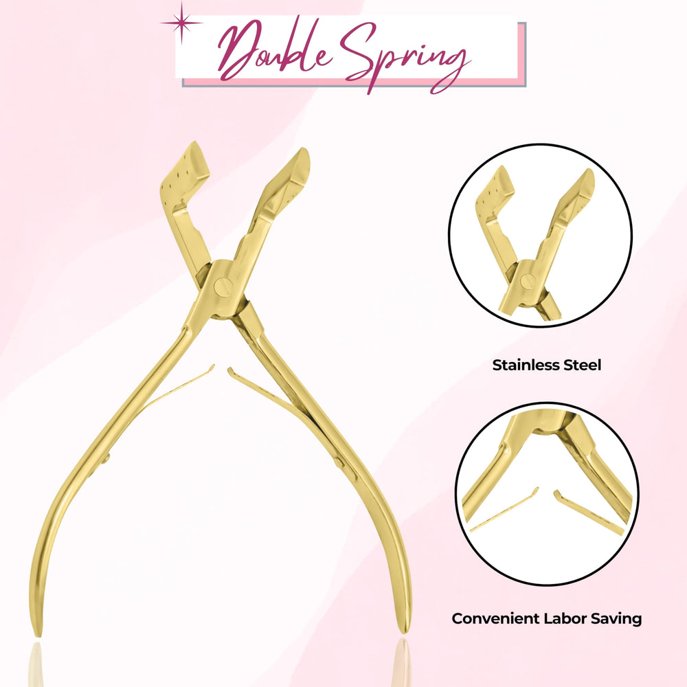SIVOTE plier jaws with silicone pads ensure gentle yet firm grip for long-lasting seals.