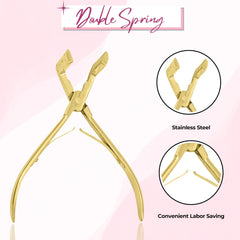 SIVOTE plier jaws with silicone pads ensure gentle yet firm grip for long-lasting seals.