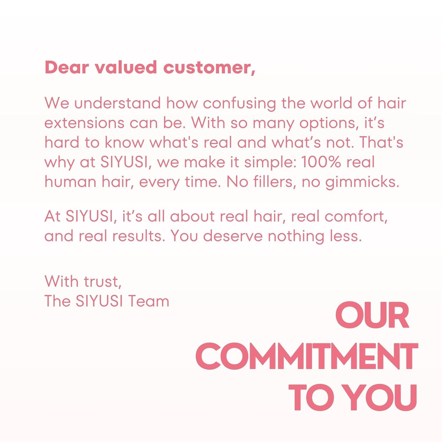 SIYUSI real-life wear look for day-to-night styling.