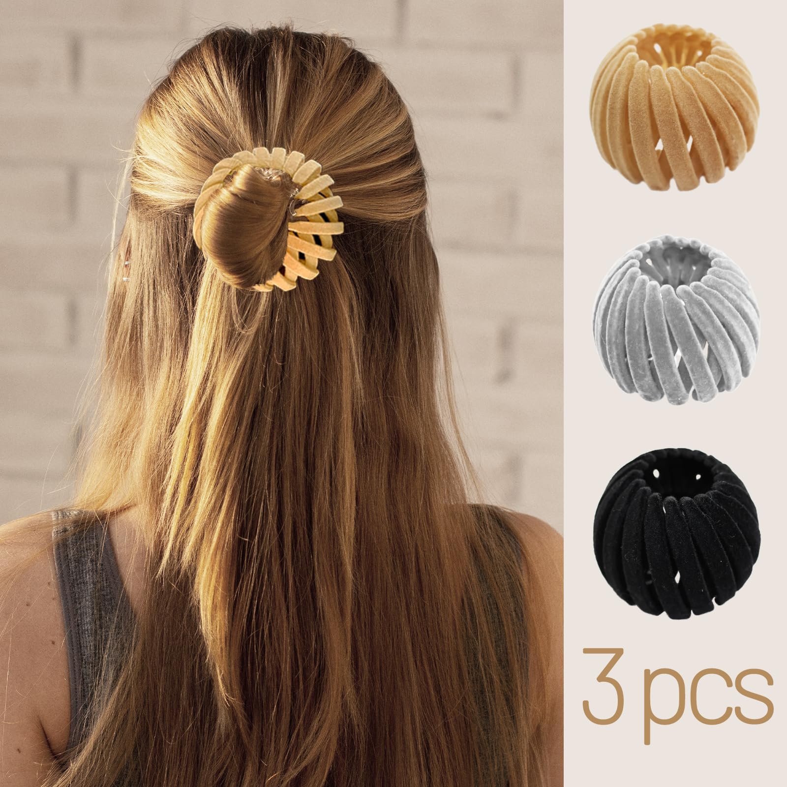 Sizobi party-yoga hair clip outfit complement shows versatile styling for daily and events.