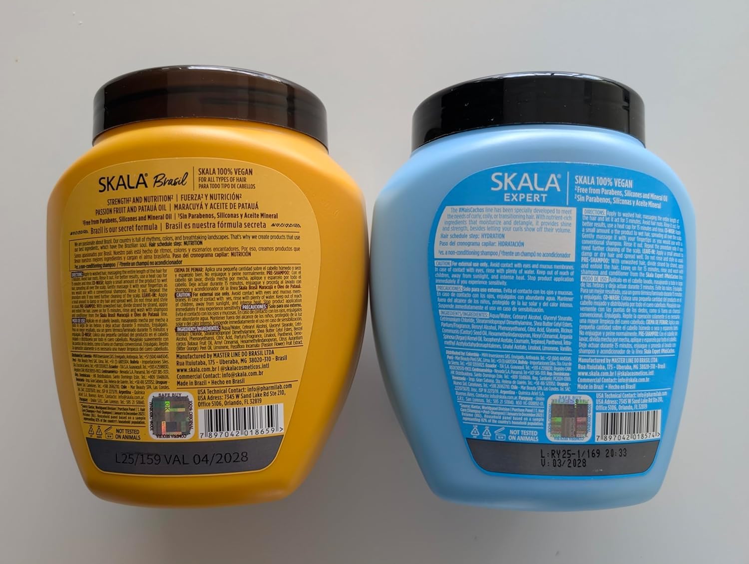 SKALA Hair Type 3ABC cream-application demonstrates 2-in-1 conditioning for defined curls.