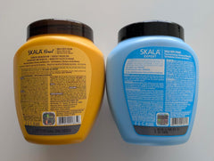 SKALA Hair Type 3ABC cream-application demonstrates 2-in-1 conditioning for defined curls.
