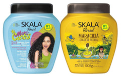 SKALA Hair Type 3ABC hero bottle highlighting hydration for curls and frizz relief.