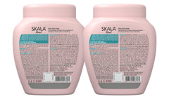 Skala Divino Potao Hair Cream 32oz back view emphasizes easy dispensing.