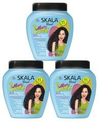 SKALA Mais Cachos Hydrates bottle front for curl hydration and frizz control