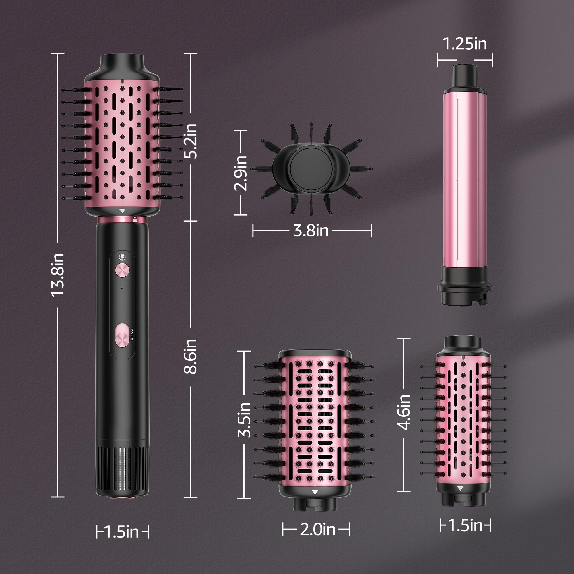 SKIMI 360-degree rotating cord keeps movement smooth and tangle-free.