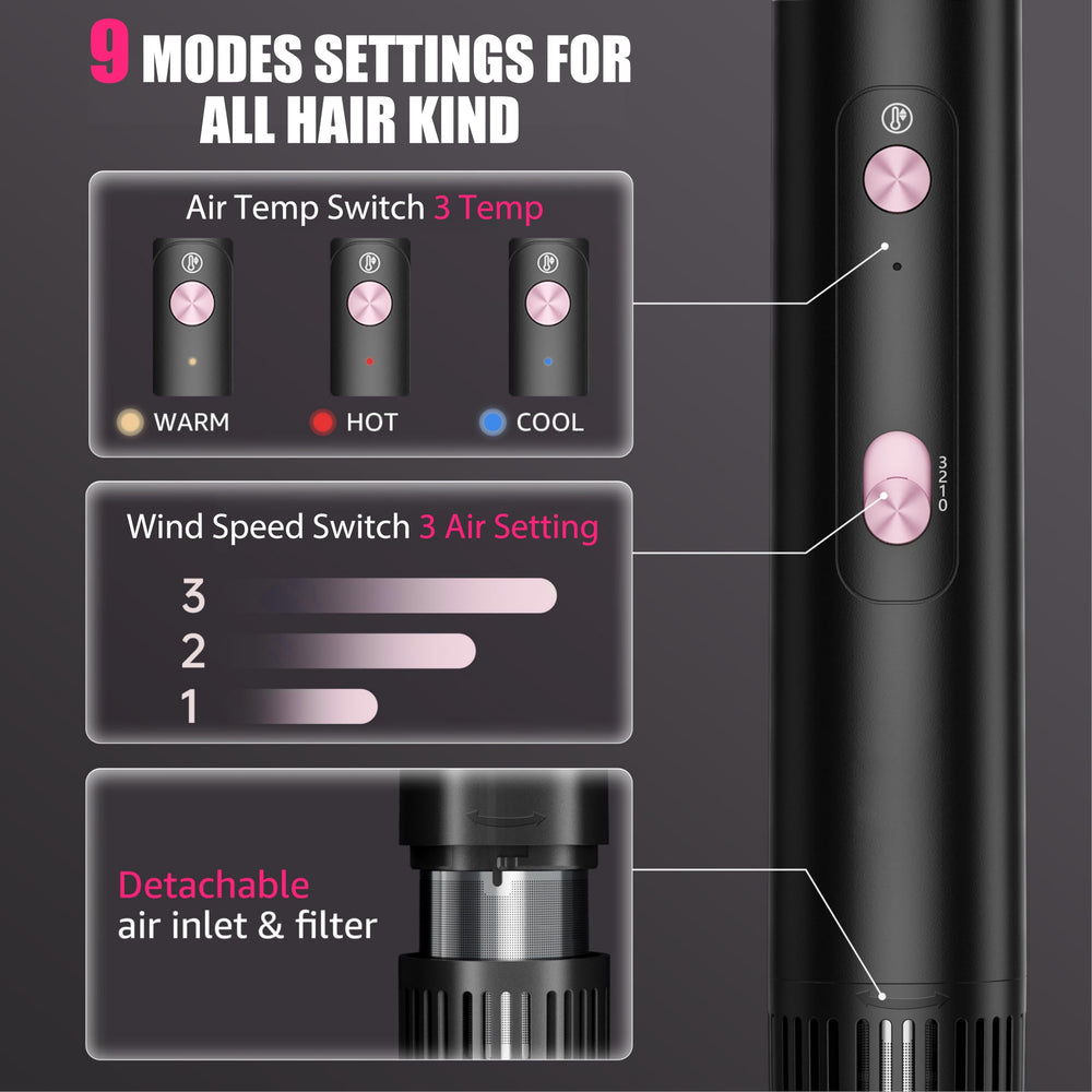 SKIMI NTC and thermal switch balance heat for safer styling.