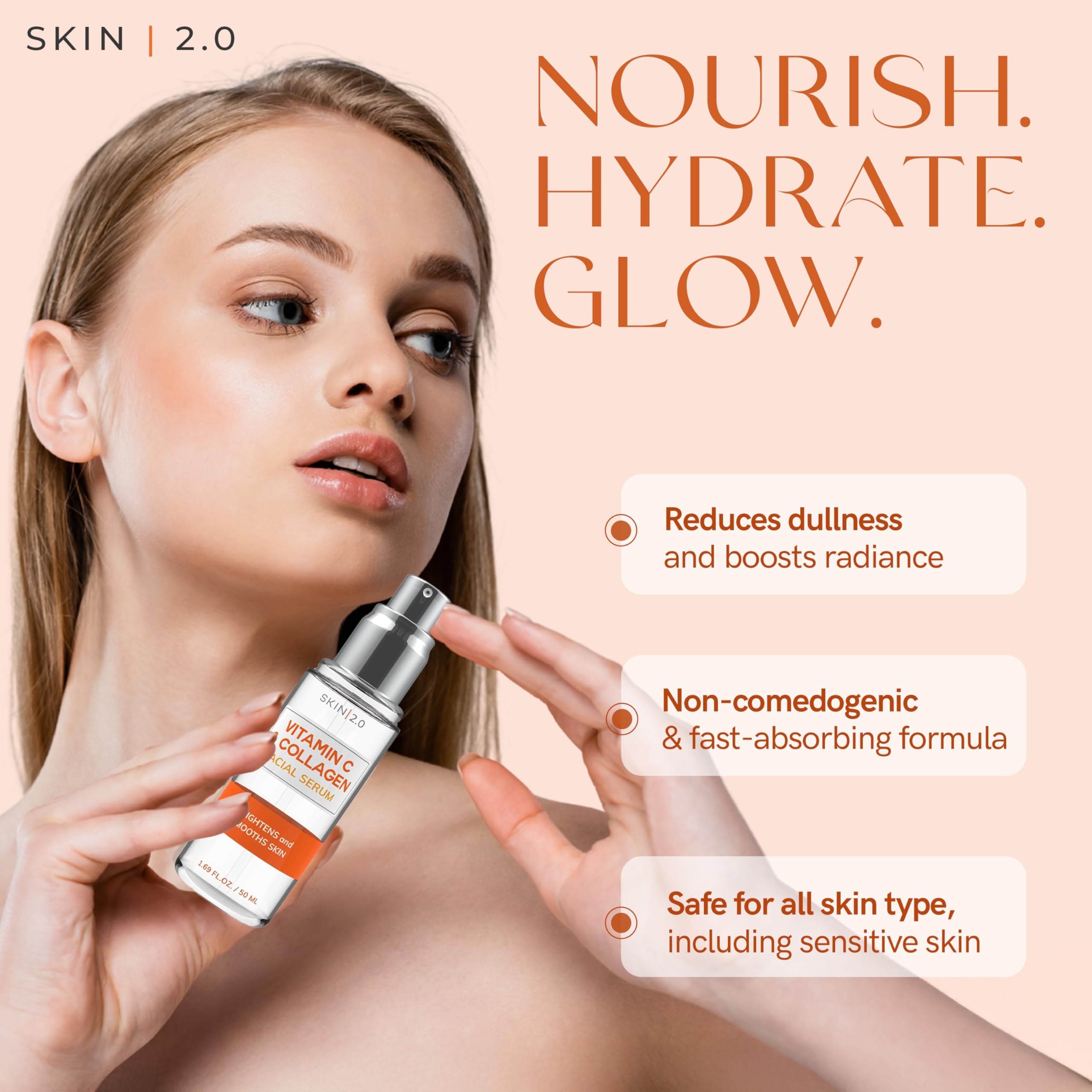 Skin 2.0 Cruelty-free stamp on box supports ethical, clean beauty.